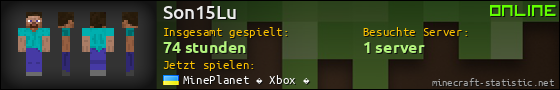 Benutzerleisten 560x90 für Son15Lu