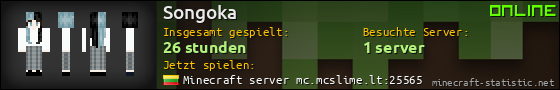 Benutzerleisten 560x90 für Songoka