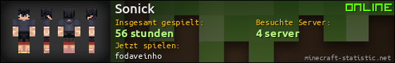 Benutzerleisten 560x90 für Sonick