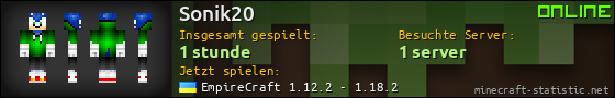 Benutzerleisten 560x90 für Sonik20