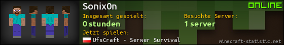 Benutzerleisten 560x90 für Sonix0n