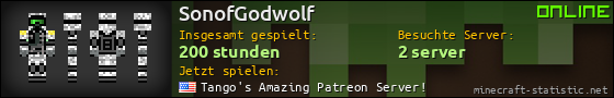 Benutzerleisten 560x90 für SonofGodwolf