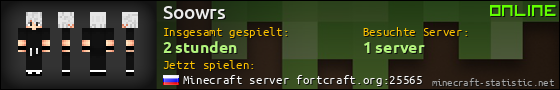 Benutzerleisten 560x90 für Soowrs