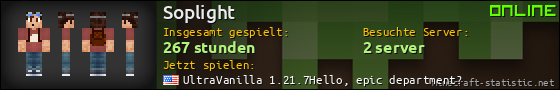Benutzerleisten 560x90 für Soplight