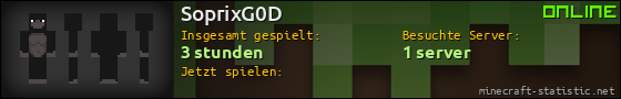 Benutzerleisten 560x90 für SoprixG0D