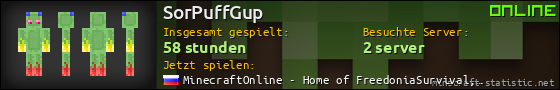 Benutzerleisten 560x90 für SorPuffGup