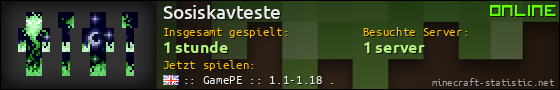 Benutzerleisten 560x90 für Sosiskavteste