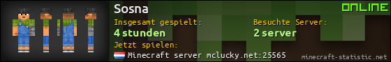 Benutzerleisten 560x90 für Sosna