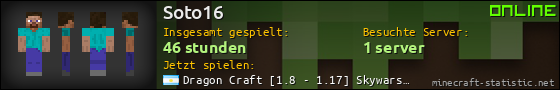 Benutzerleisten 560x90 für Soto16