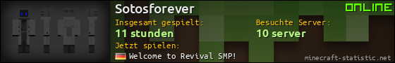 Benutzerleisten 560x90 für Sotosforever