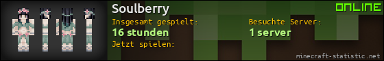 Benutzerleisten 560x90 für Soulberry