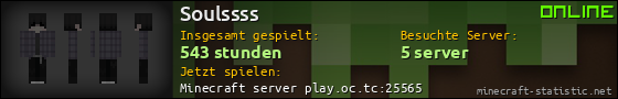 Benutzerleisten 560x90 für Soulssss