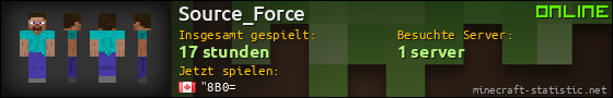 Benutzerleisten 560x90 für Source_Force