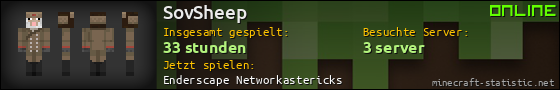 Benutzerleisten 560x90 für SovSheep