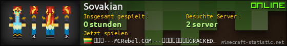 Benutzerleisten 560x90 für Sovakian