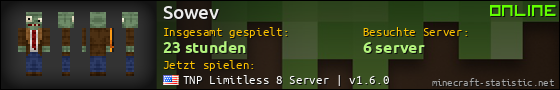 Benutzerleisten 560x90 für Sowev