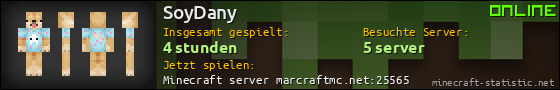 Benutzerleisten 560x90 für SoyDany