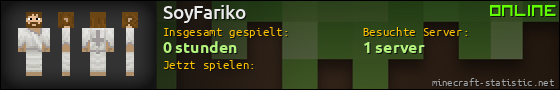 Benutzerleisten 560x90 für SoyFariko