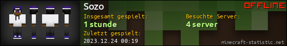 Benutzerleisten 560x90 für Sozo