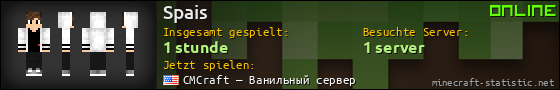 Benutzerleisten 560x90 für Spais