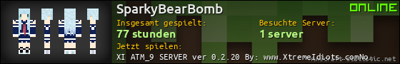 Benutzerleisten 560x90 für SparkyBearBomb