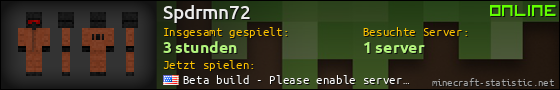 Benutzerleisten 560x90 für Spdrmn72