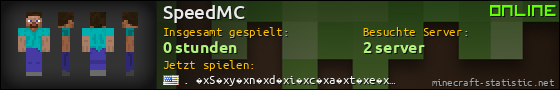 Benutzerleisten 560x90 für SpeedMC
