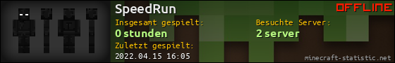 Benutzerleisten 560x90 für SpeedRun