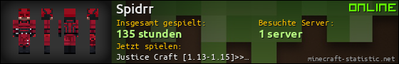 Benutzerleisten 560x90 für Spidrr