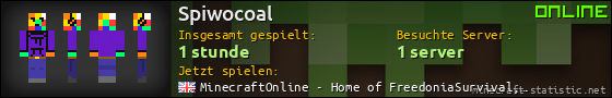 Benutzerleisten 560x90 für Spiwocoal