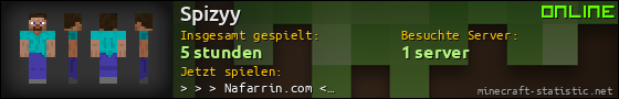 Benutzerleisten 560x90 für Spizyy