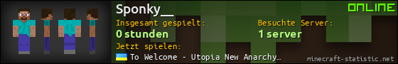 Benutzerleisten 560x90 für Sponky__