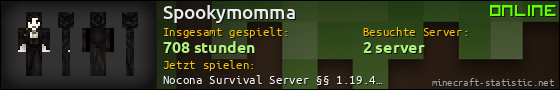 Benutzerleisten 560x90 für Spookymomma