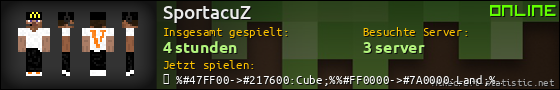 Benutzerleisten 560x90 für SportacuZ