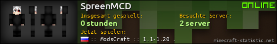 Benutzerleisten 560x90 für SpreenMCD