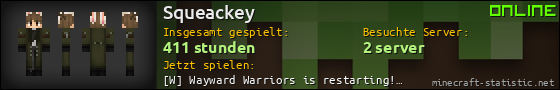 Benutzerleisten 560x90 für Squeackey