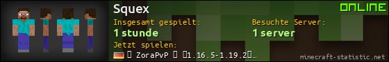 Benutzerleisten 560x90 für Squex