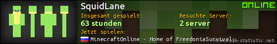 Benutzerleisten 560x90 für SquidLane