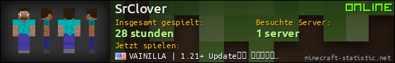 Benutzerleisten 560x90 für SrClover