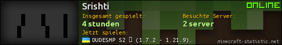 Benutzerleisten 560x90 für Srishti