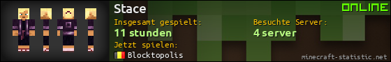 Benutzerleisten 560x90 für Stace