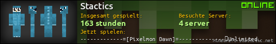 Benutzerleisten 560x90 für Stactics