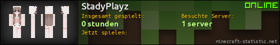 Benutzerleisten 560x90 für StadyPlayz