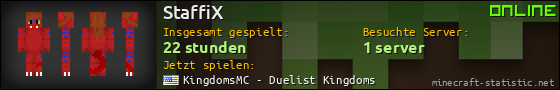 Benutzerleisten 560x90 für StaffiX