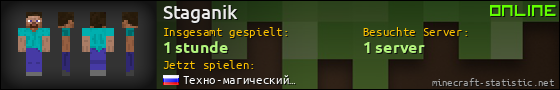 Benutzerleisten 560x90 für Staganik