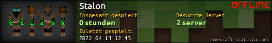 Benutzerleisten 560x90 für Stalon