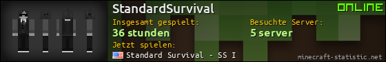 Benutzerleisten 560x90 für StandardSurvival