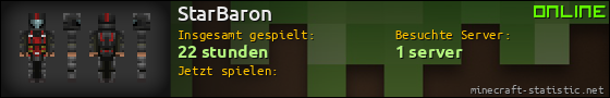 Benutzerleisten 560x90 für StarBaron