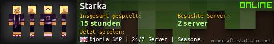 Benutzerleisten 560x90 für Starka