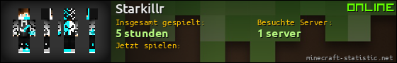 Benutzerleisten 560x90 für Starkillr